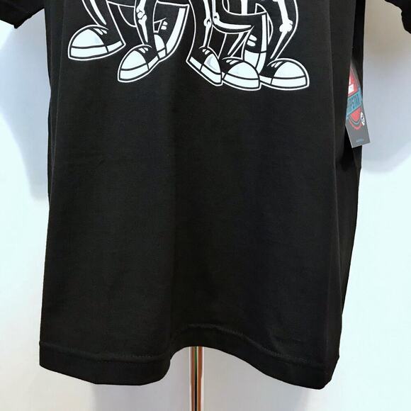 Hipstar NWT Black Graphic Short Sleeves Shirt Men 2X - Picture 4 of 9